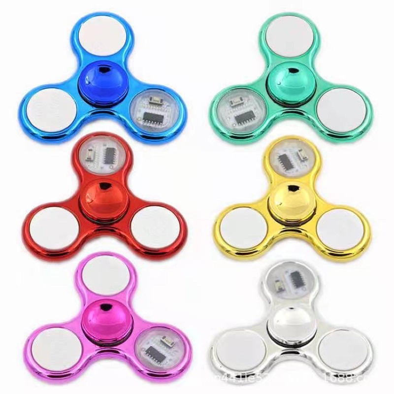 Con quay Spinner LED thay màu giảm stress đồ chơi giảm áp lực thay màu