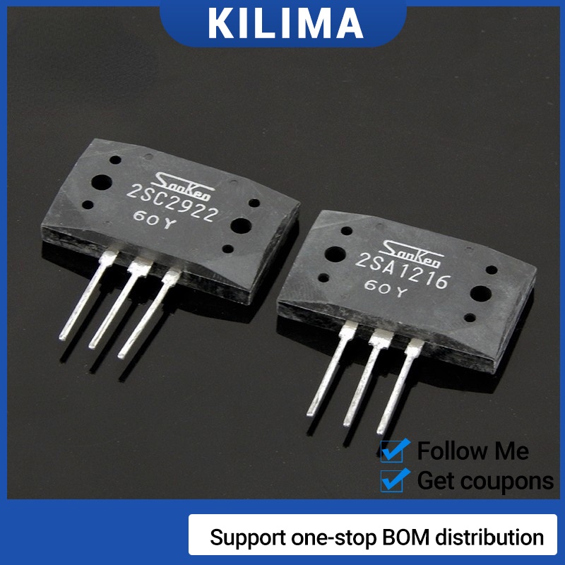 1 Cặp Bóng Bán Dẫn Sanken 2SC2922 2SA1216 MT-200