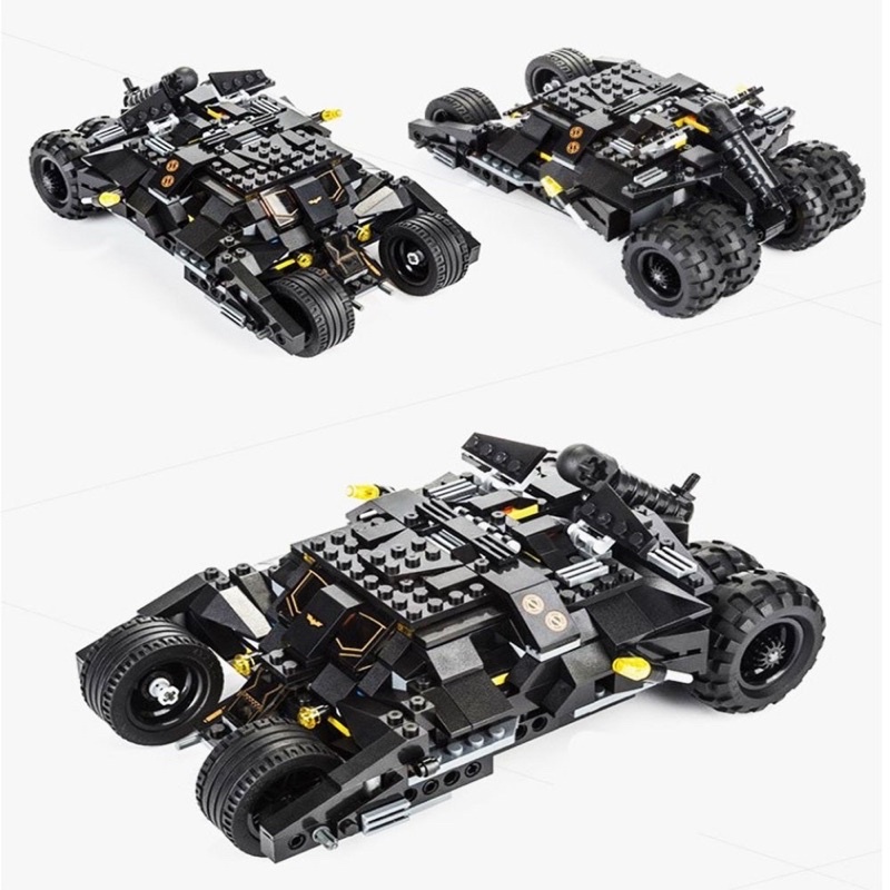 Lắp Ráp xếp hình 7105 : xe oto Batman