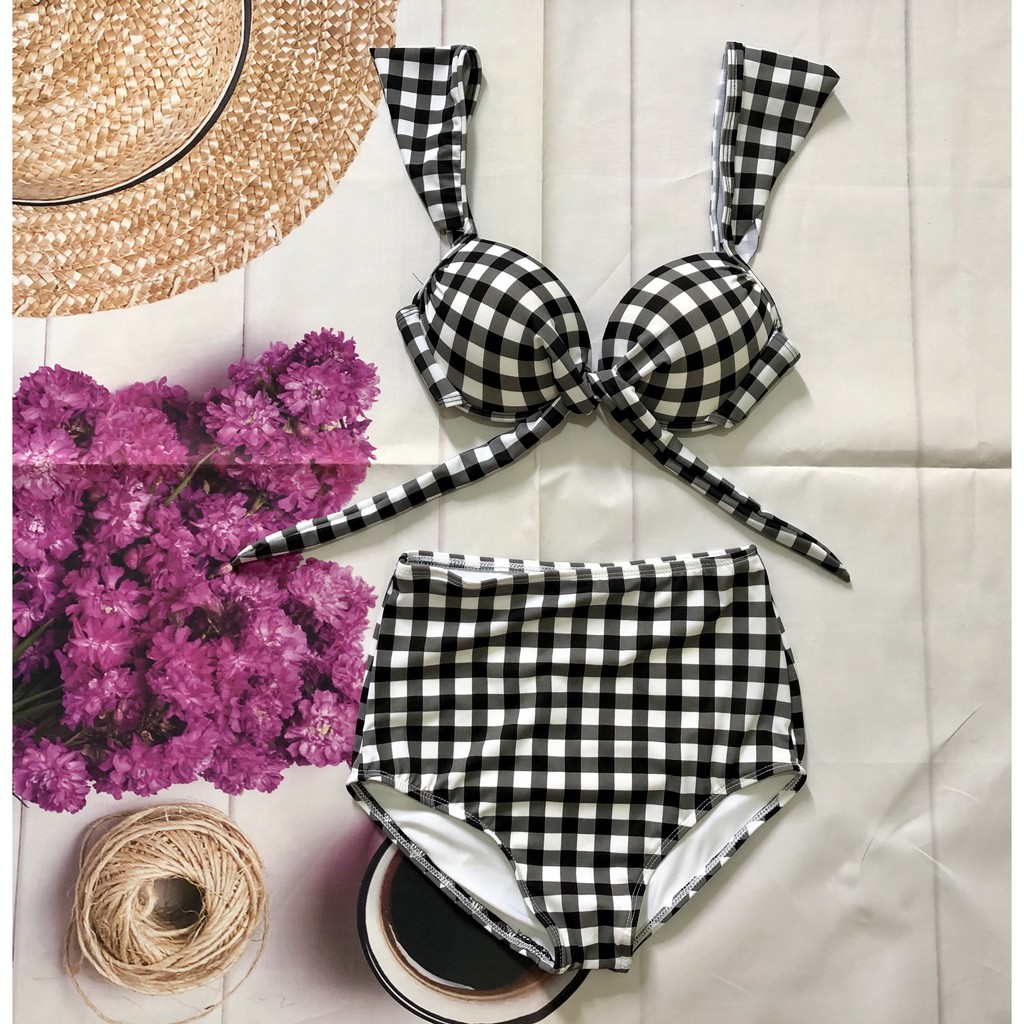 Bikini 2 mảnh Cánh Tiên Nơ Ngực Quần Cạp Cao-secxy cực tôn dáng-bikinistore Bộ Bơi Yêu Thích nữ | BigBuy360 - bigbuy360.vn