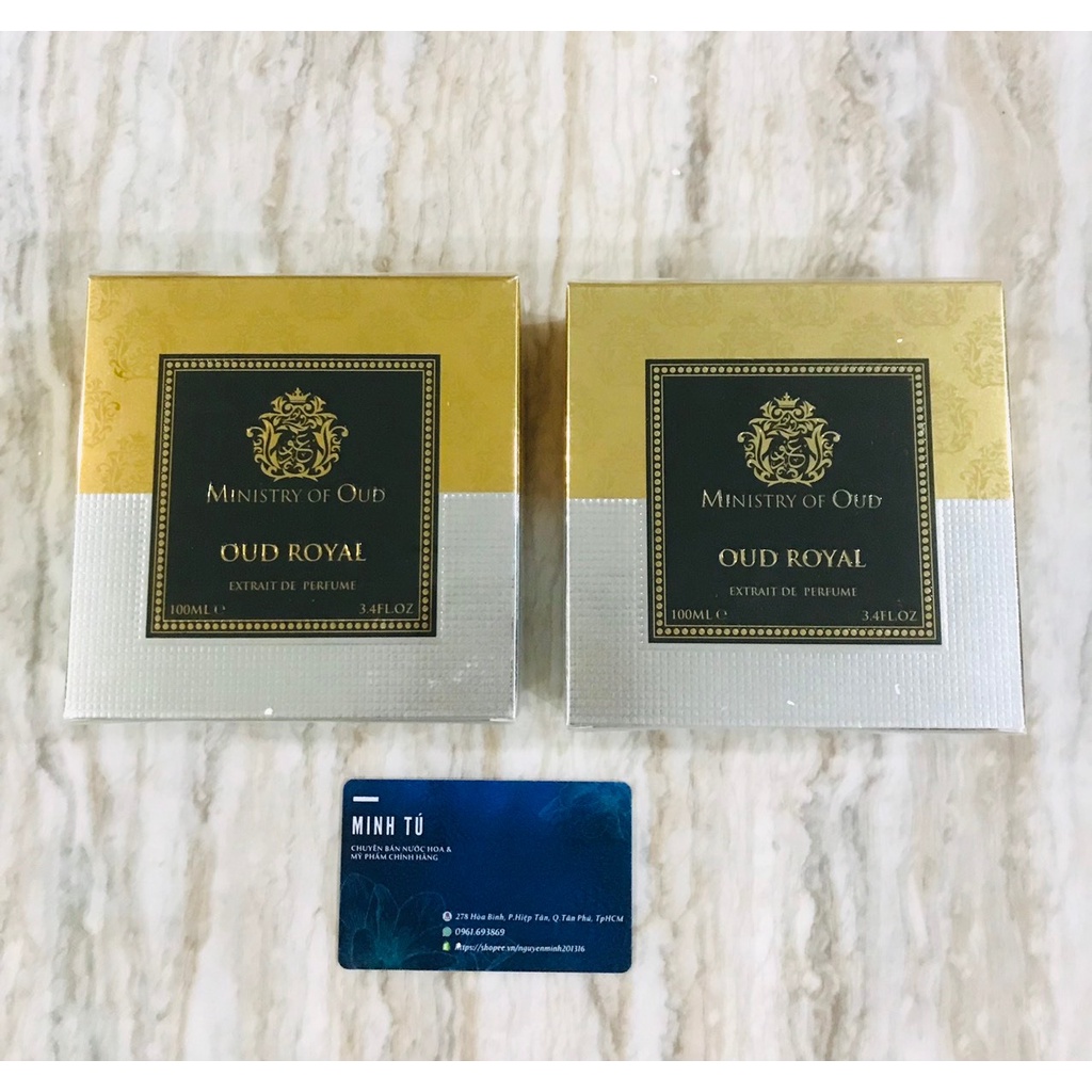 Nước hoa Nam Ministry Of Oud Oud Royal Extrait De Perfume 100ml