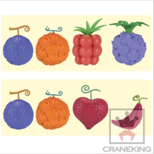 Giảm giá Bộ mô hình Trái Ác Quỷ Devil Fruit One Piece - BeeCost