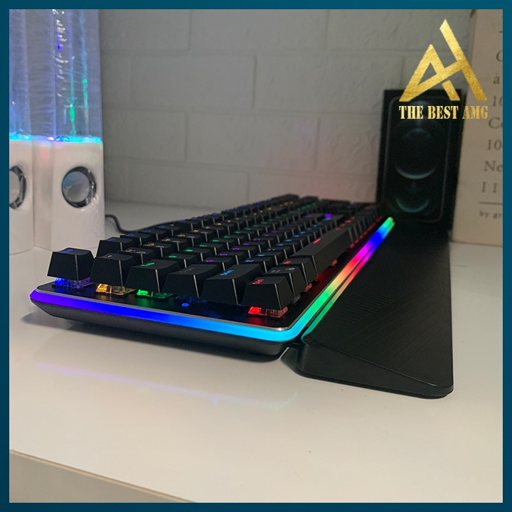 Bàn Phím Cơ Máy Tính PC Gaming LED RGB Đổi Màu ROYAL KLUDGE RK919 Chơi Game Laptop Keyboard Có Dây