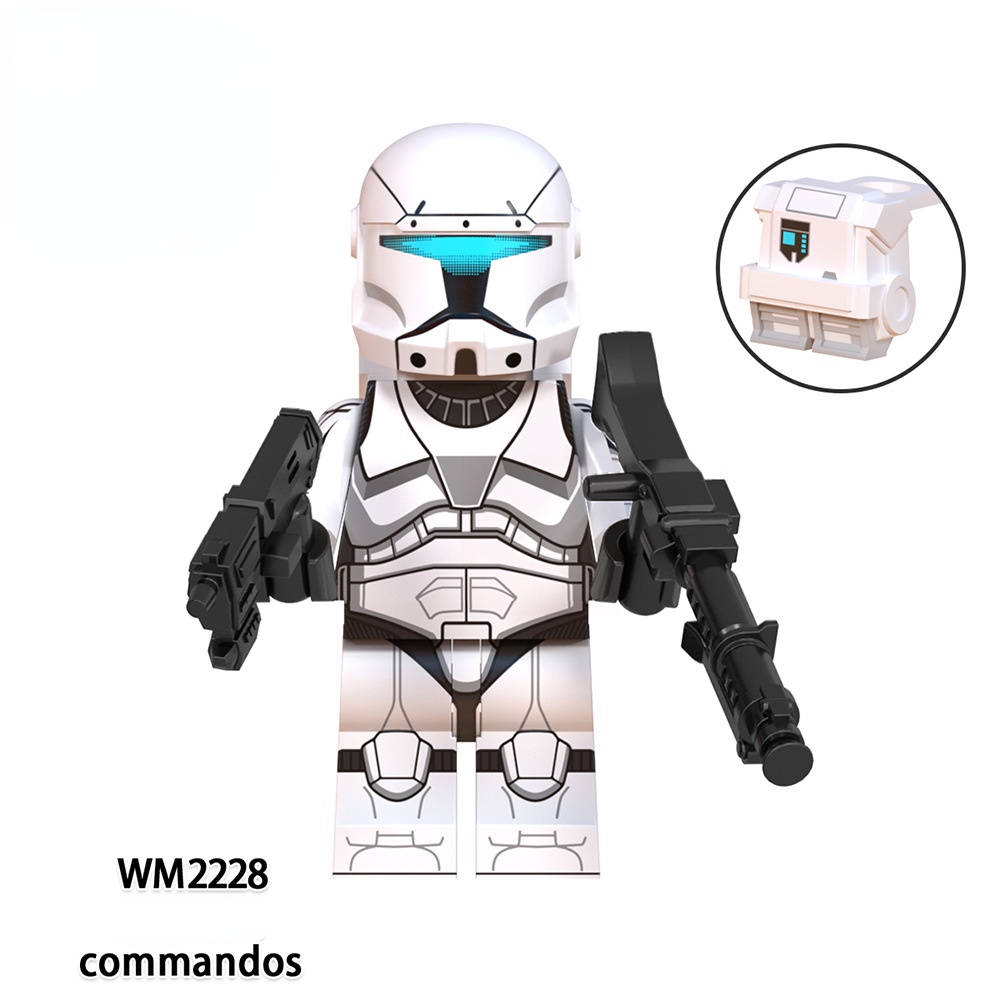 Bộ Đồ Chơi Lắp Ráp Mô Hình lego Nhân Vật Phim Star Wars Độc Đáo Cho Bé