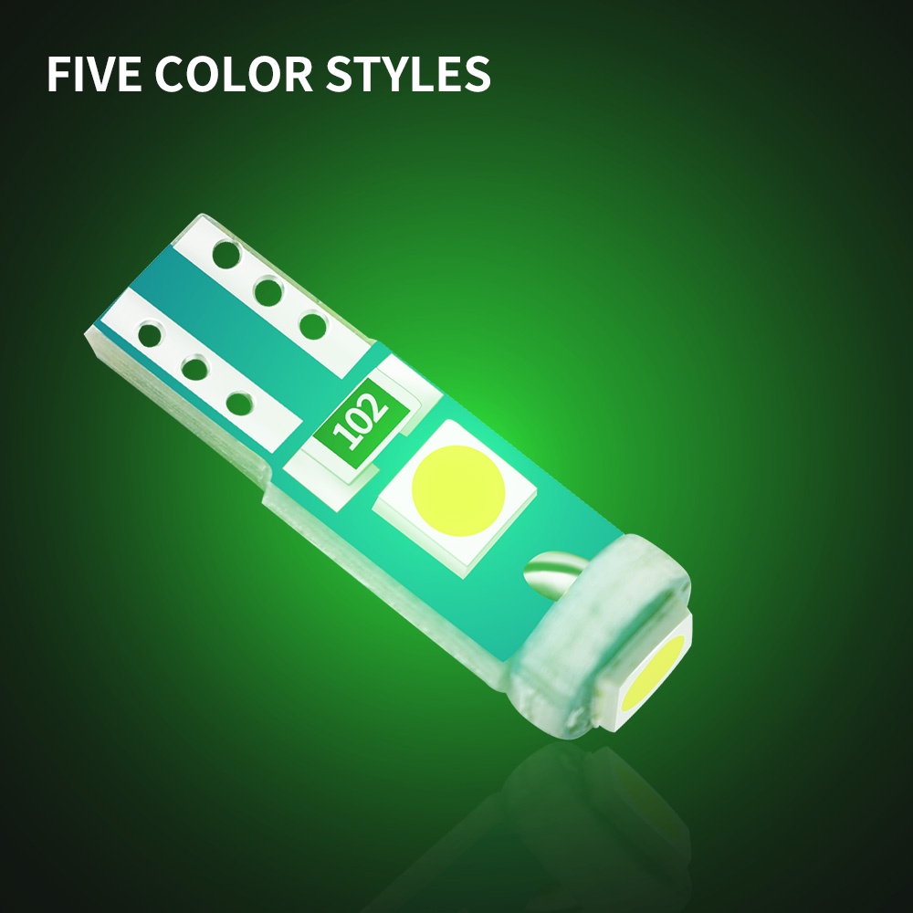 Bóng đèn LED T5 W3W W1.2W 12V cho xe ô tô