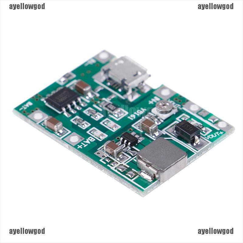 Bộ Sạc Pin lithium lipo 18650 3.7V 4.2V Sang 5V 9V 12V 24V Tăng Áp