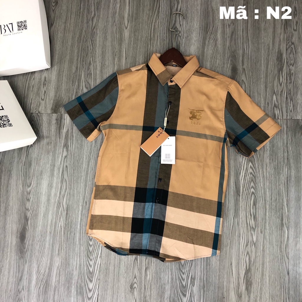 [ xả kho lẻ size ] sơ mi kẻ BBR dài ngắn tay ,áo kẻ nam cộc tay và dài tay chất đẹp hàng quoảng châu mới | BigBuy360 - bigbuy360.vn