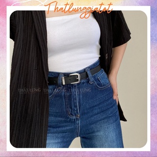 Thắt lưng da nữ Ulzzang thời trang Hàn Quốc TL037 (Hỗ trợ bấm, cắt dây nịt) - Thắt Lưng Giá Tốt