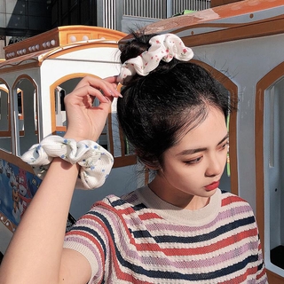 Dây buộc tóc phối lưới họa tiết đa dạng thời trang cho nữ