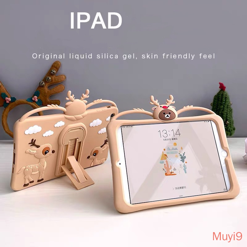 Ốp Lưng Phong Cách Giáng Sinh Cho Ipad 2018 Mini1 / 2 / 3 Mini4 Ipad6 / Ipad Air2 / 3 / 4 Ipad6 10.2 | BigBuy360 - bigbuy360.vn