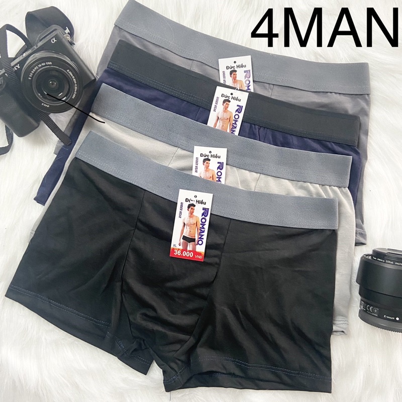Quần lót nam co giãn đủ size M - 3XL, quần sịp đùi,tam giác nhiều màu đẹp Giao ngẫu nhiên