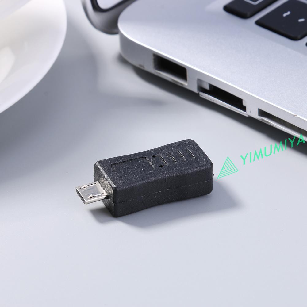 Bộ 2 Đầu Chuyển Đổi Mini Usb 5pin Female Sang Micro Usb Male T Shape 3 To V8