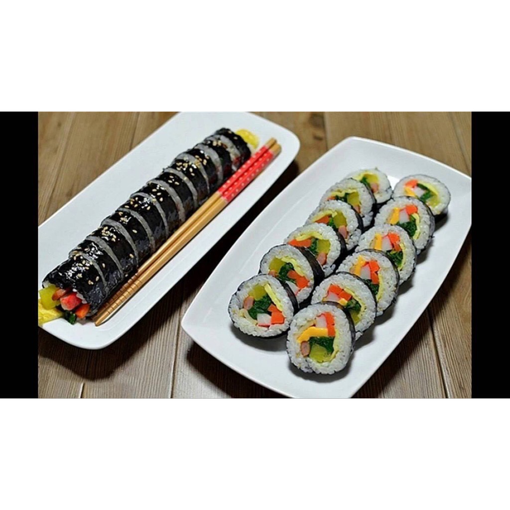 RONG BIỂN CUỘN CƠM,KIMBAP HÀN QUỐC GÓI 10 LÁ - Mèo Ăn Vặt