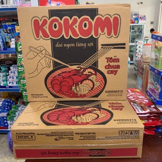 THÙNG MÌ KOKOMI 65G 30 GÓI