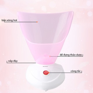 Máy Xông Hơi Mặt Kemei KM-6068
