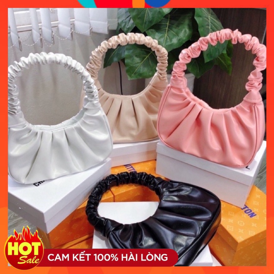 Túi hot trend kẹp nách TE11, Túi xách tay nữ đeo chéo da dê mềm mịn Bảo hành 12 tháng