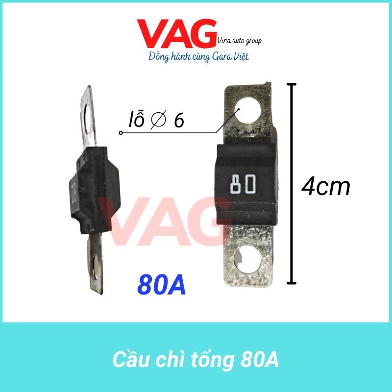 [Mua 5 tặng 1] Cầu chì tổng 250A, 125A, 80A, 70A, 60A dùng cho ô tô, xe tải, máy công trình