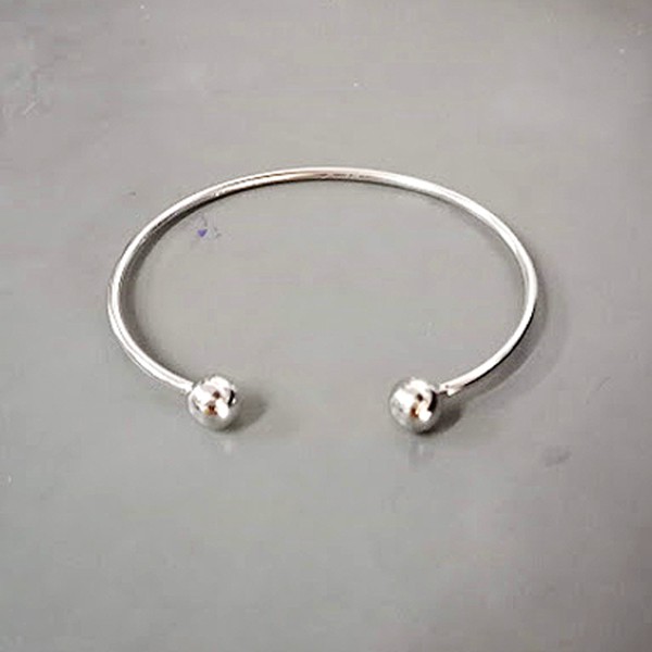 Vòng tay kiểu kiềng tròn đơn giản mẫu mới phụ kiện trang sức thời trang style hàn nhật