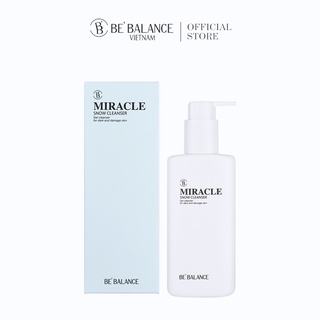 Sửa rửa mặt sạch sâu Be'Balance Miracle Snow Cleanser (180ml)