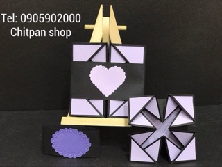 Hiệu ứng scrapbook, love box bán lẻ