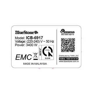 Bếp từ đôi lắp âm Bluestone ICB-6917
