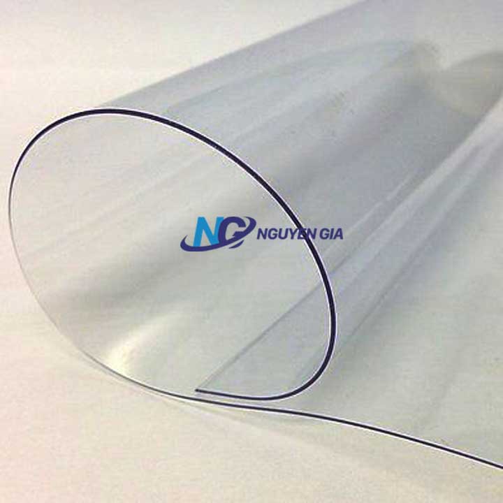 Tấm nhựa PVC trong suốt (0.6m x 1.2m) trải bàn 3mm.