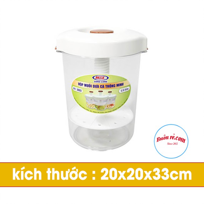 Hộp muối dưa cà thông minh Song Long size to 3003 - 01445