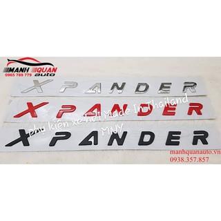 Chữ Xpander Dán Nắp Capo