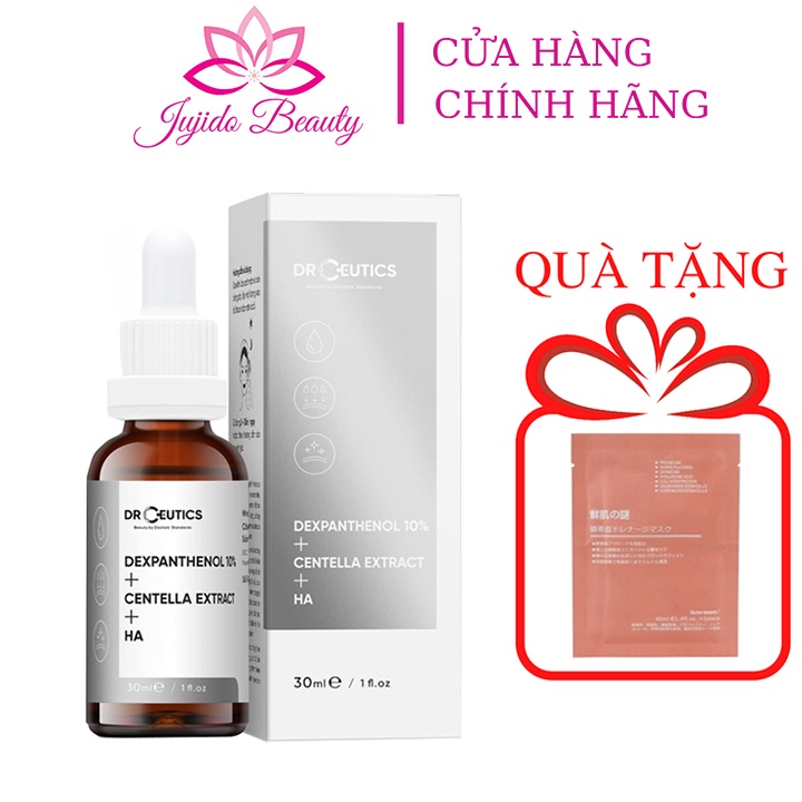 Drceutics B5 Dexpanthenol 10% + Centella Extract + HA, Serum B5 Dr Ceutics Cấp Ẩm Chống Lão Hoá Phục Hồi Da