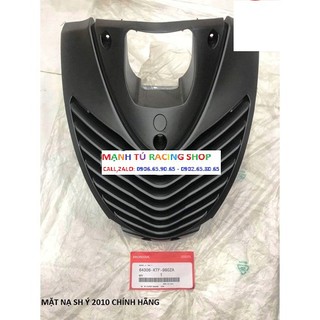 MẶT NẠ XE SH Ý CHÍNH HÃNG HONDA MÀU ĐEN