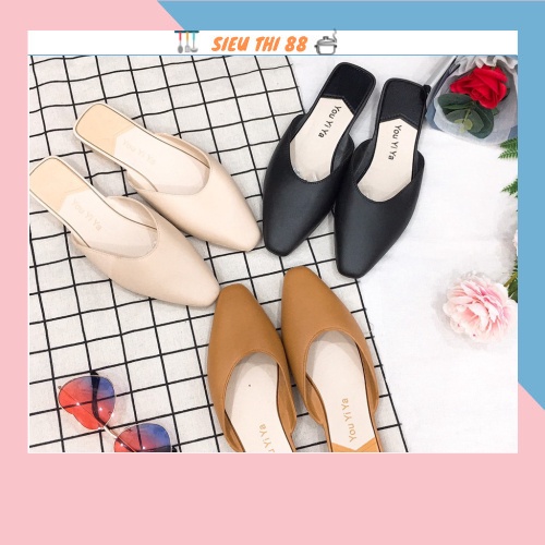 Dép mules nữ thời trang