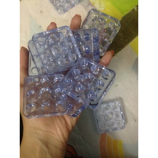 Đế mica 4 ô đựng mực phun xăm