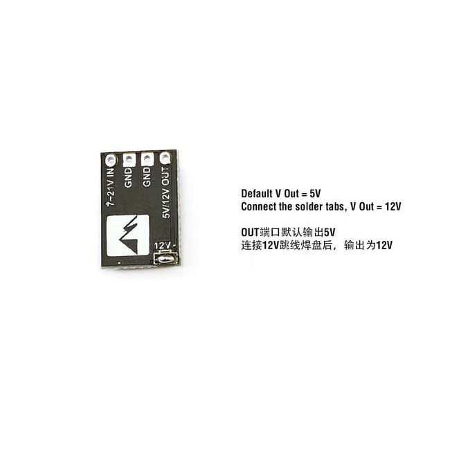 Bảng Mạch Giảm Áp Matek Micro Bec 5v / 12v