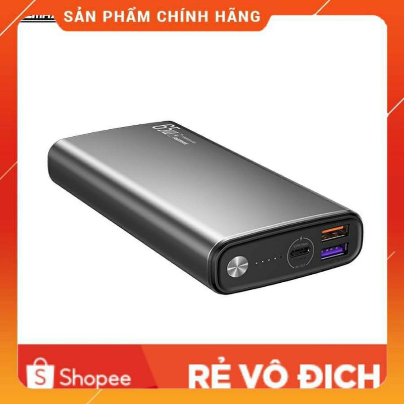 Sạc Dự Phòng Remax 65W RPP186 Chính Hãng Pin Cực Lâu