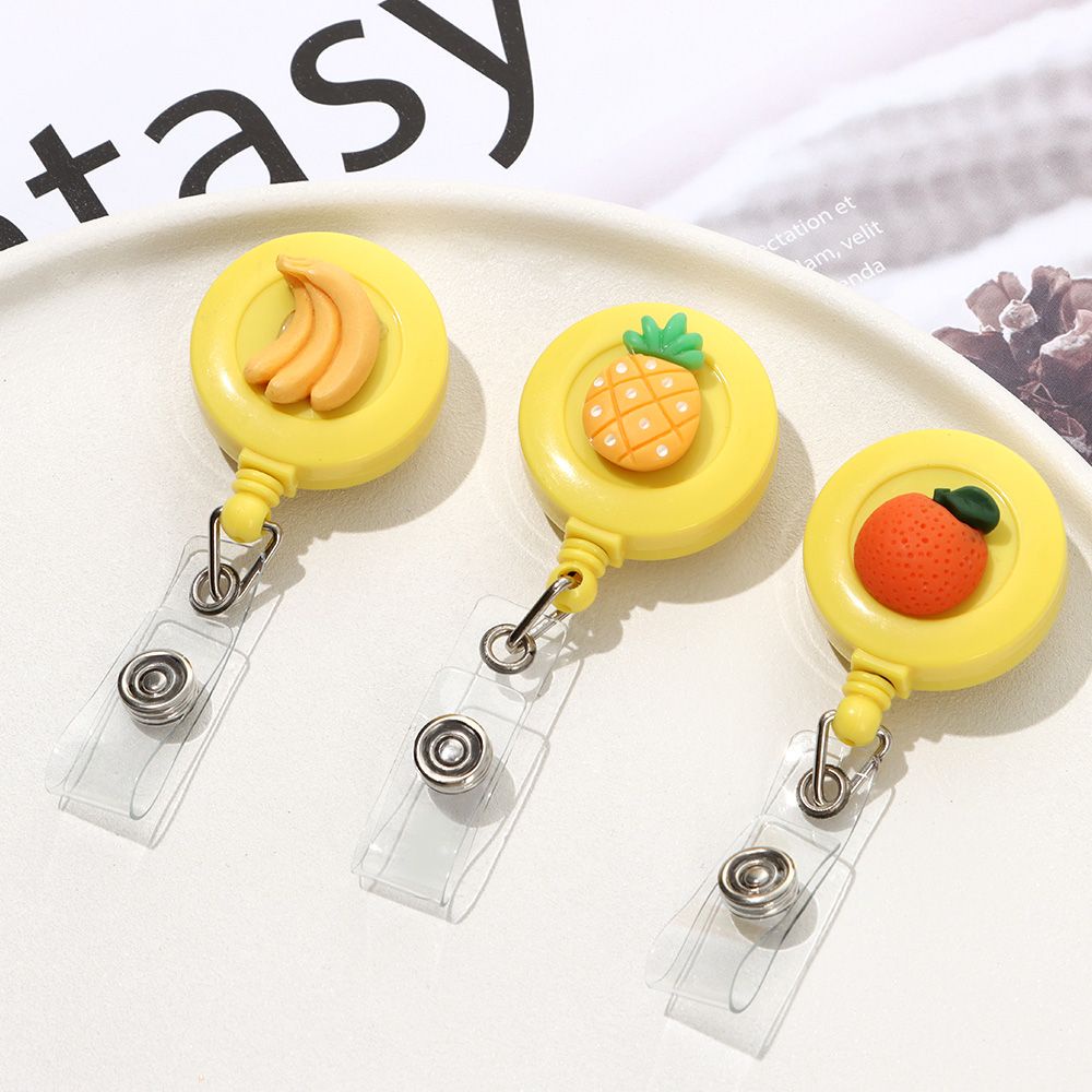 Dây đeo thẻ ID/ huy hiệu có thể thu gọn thiết kế dễ thương tiện dụng cho bác sĩ/ y tá