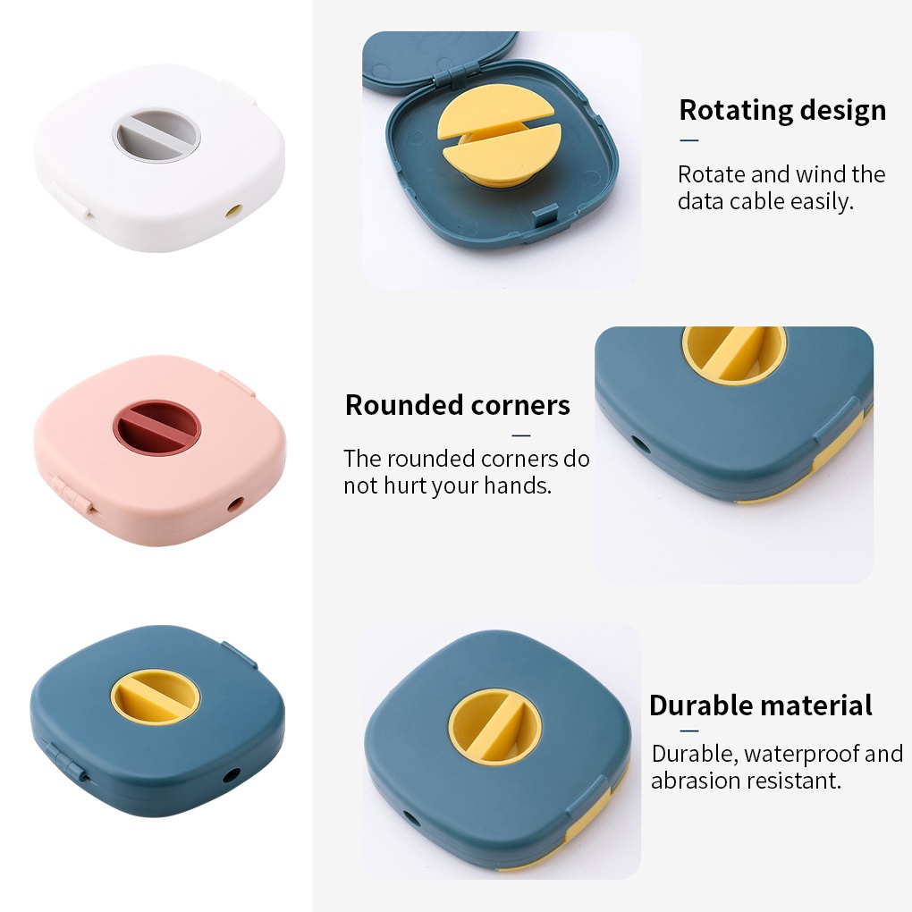 Hộp Nhựa Đựng Dây Cáp Có Thể Xoay Được