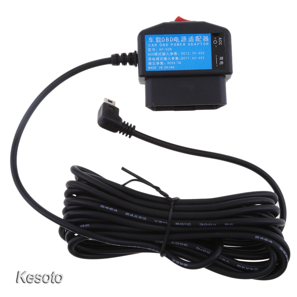 Camera Hành Trình Dvr Mini Cổng Usb Kèm Dây Cáp 3.5m Cho Xe Hơi