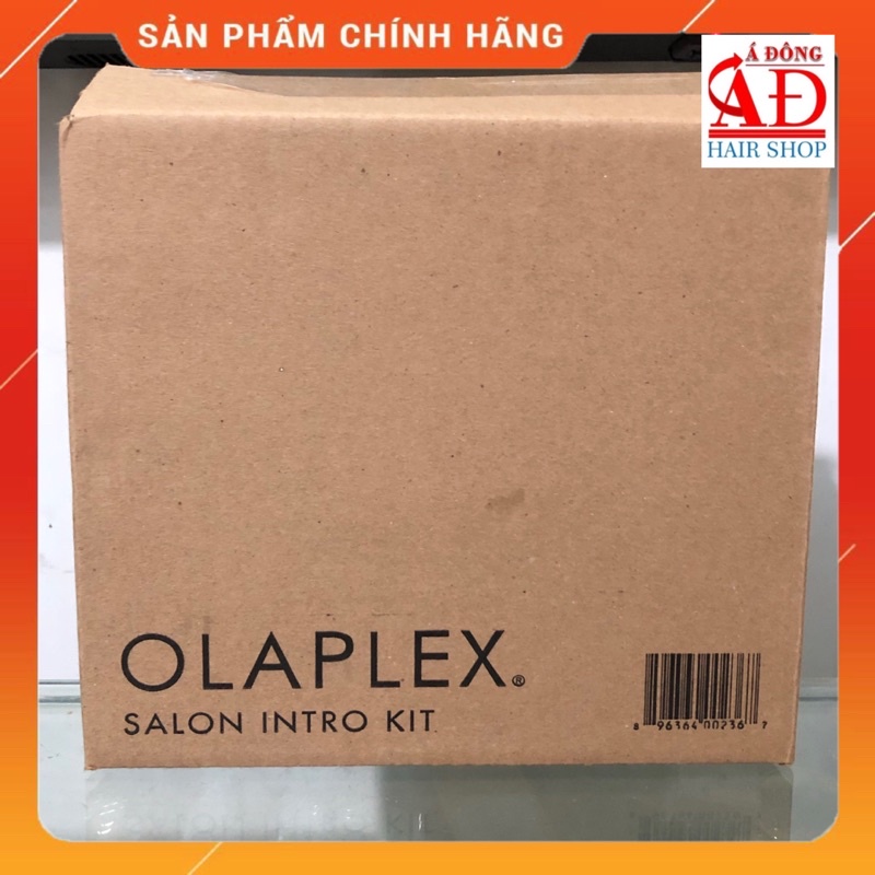 [+Tặng mũ trùm][CHÍNH HÃNG] BỘ PHỤC HỒI OLAPLEX No.1&amp;2 USA CHUYÊN NGHIỆP SALON 525ml*3
