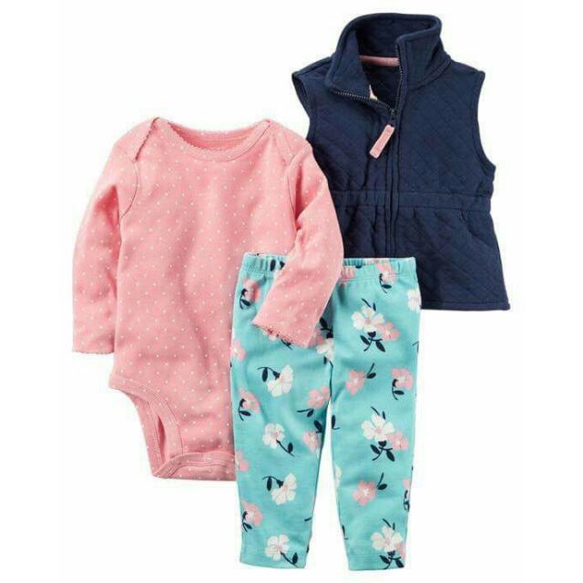 Set 3 chi tiết Carter bé gái