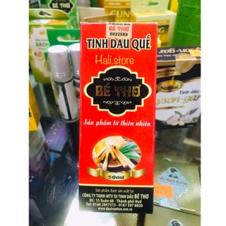 Tinh dầu quế Bé Thơ 50ml- giảm ho hiệu quả