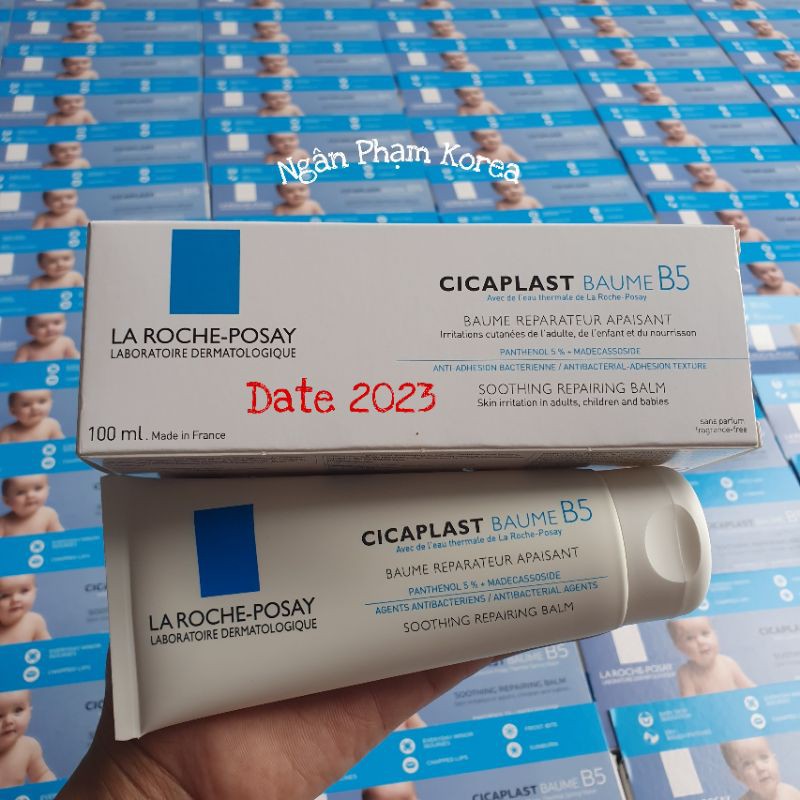 [ Có bill -100ml] Kem Dưỡng Phục Hồi Da B5 Cicaplast 100ml - Date 2023