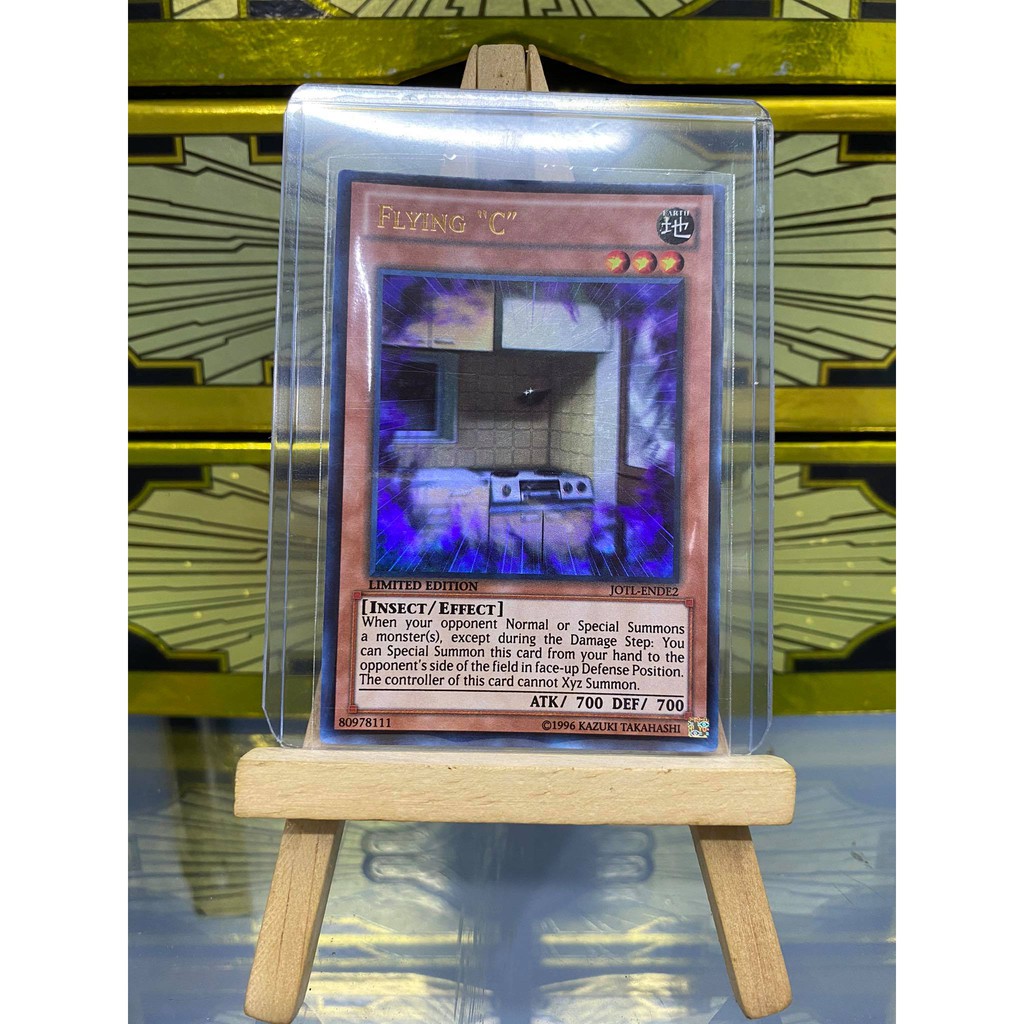 [ Dưa Hấu Yugioh ] Lá bài thẻ bài Flying &quot;C&quot; - Ultra Rare - Tặng bọc bài nhựa bảo quản