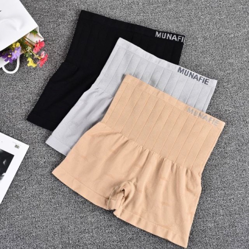 Quần đùi mặc trong váy gen bụng túi zip