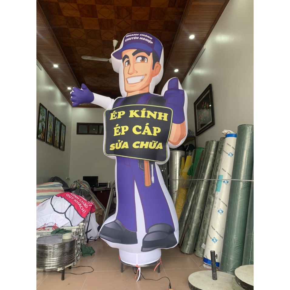 Rối hơi quảng cáo- Rối hơi vẫy tay thiết kế theo yêu cầu- Hàng đặt trước không có sẵn- Rối hơi quảng cáo giá rẻ