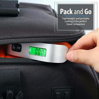 CÂN HÀNH LÝ ĐIỆN TỬ 50KG CÓ MÓC TREO-Cân móc treo cầm tay-Cân hành lý