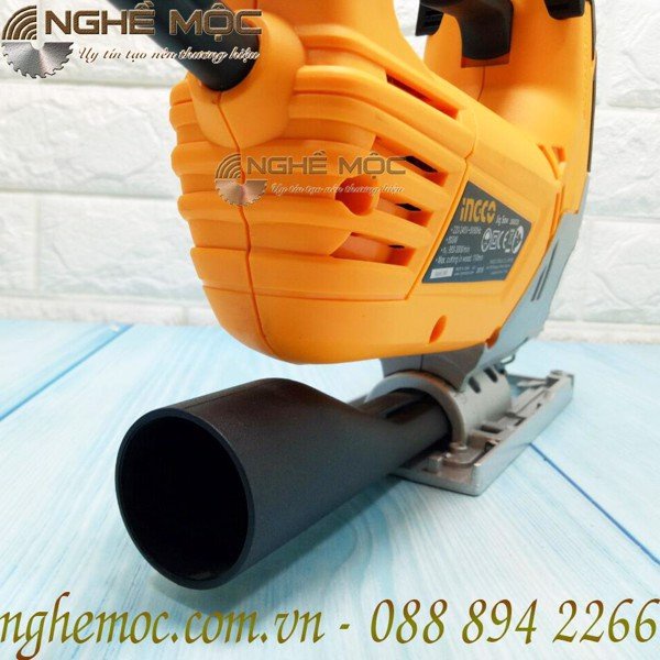 Máy cưa lọng Ingco JS80028 cưa sắt cưa gỗ tặng 1 vỉ lưỡi - Nghề Mộc