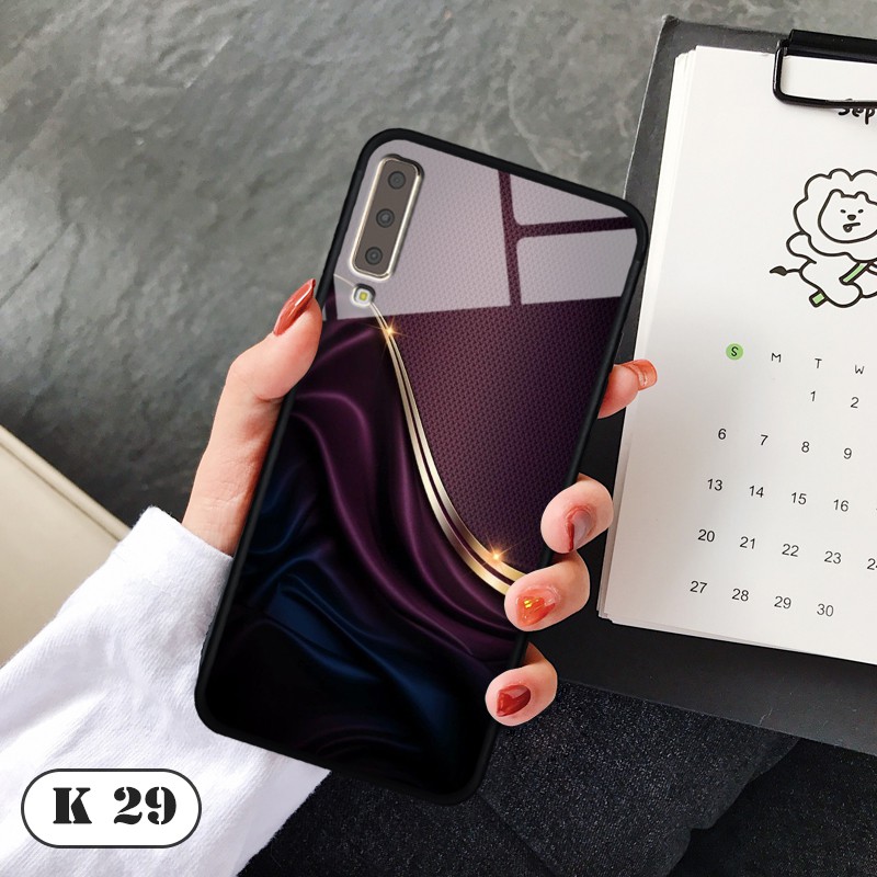 Ốp lưng kính 3D cao cấp Samsung Galaxy A7 2018/ A750