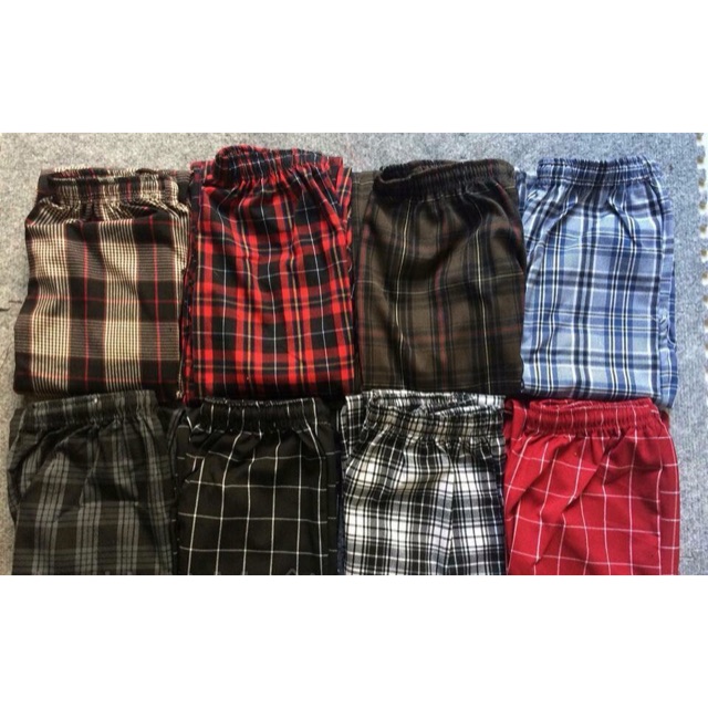 Quần Sọc. Quần caro . Quần PLAID PANTS. Quần UNISEX