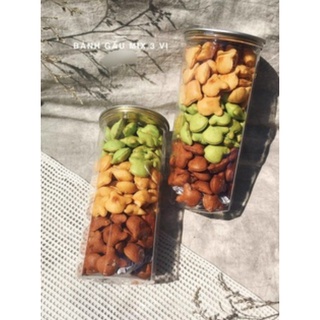 Bánh gấu mix 3 vị siêu ngon - hũ pet 930 ml - 420gram