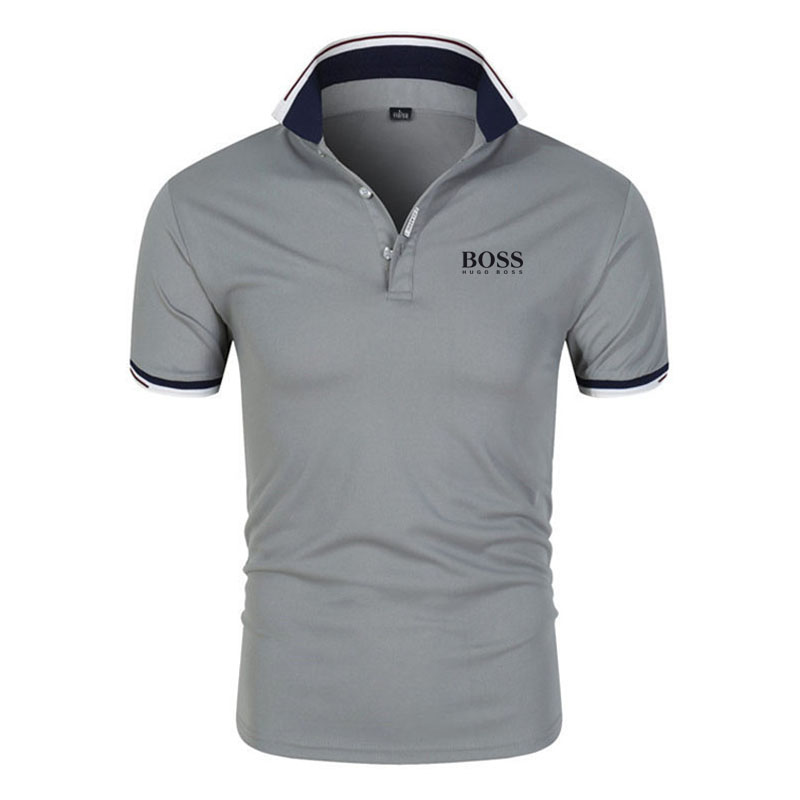 Hugo Boss Áo Thun Polo Ngắn Tay Thời Trang Dành Cho Nam 54